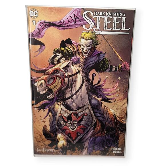 DC Dark Knights Of Steel #1 Tyler Kirkham Exclusive Variant By Comics Elite NM - Picture 1 of 4